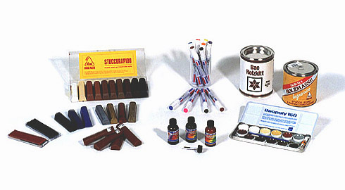 Refinement and corrective paints for furniture, doors and drawers